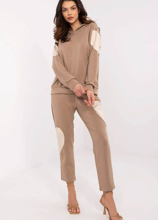 Casual Hoodie & High-Waist Joggers Set – Minimalist Design - MimiStylez