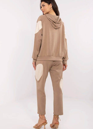 Casual Hoodie & High-Waist Joggers Set – Minimalist Design - MimiStylez