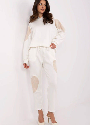 Casual Hoodie & High-Waist Joggers Set – Minimalist Design - MimiStylez