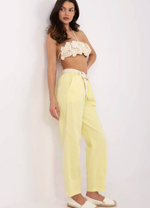 Elegant Everyday Trousers – High Waist & Straight Cut - MimiStylez