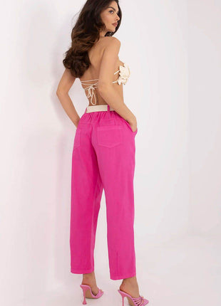 Elegant Everyday Trousers – High Waist & Straight Cut - MimiStylez