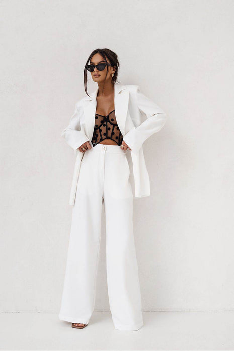 Women’s Suit – Tailored Jacket & Classic Pants for Elegant Comfort - MimiStylez