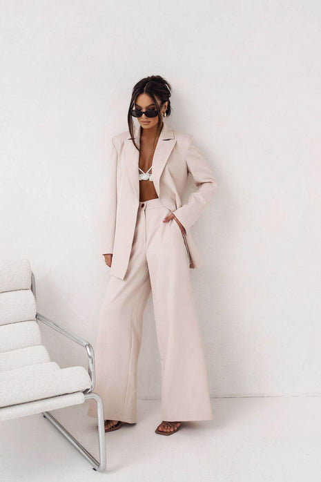 Women’s Suit – Tailored Jacket & Classic Pants for Elegant Comfort - MimiStylez