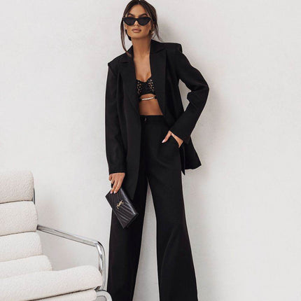 Women’s Suit – Tailored Jacket & Classic Pants for Elegant Comfort - MimiStylez