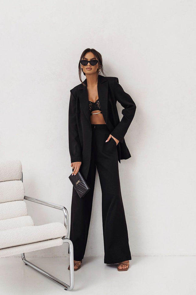 Women’s Suit – Tailored Jacket & Classic Pants for Elegant Comfort - MimiStylez