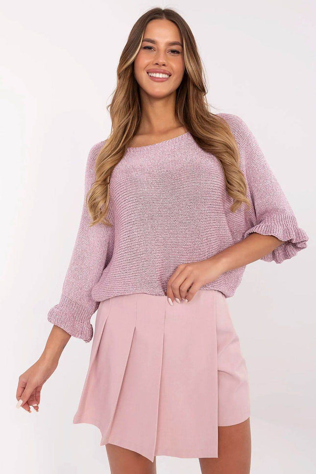 Elegant High-Waisted Skirt Shorts with Pleated Front & Wide Legs - MimiStylez