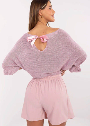 Elegant High-Waisted Skirt Shorts with Pleated Front & Wide Legs - MimiStylez