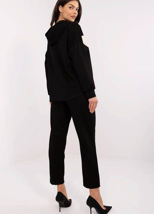 Cozy & Stylish Women's Tracksuit Set with Hoodie and High-Waist Pants - MimiStylez