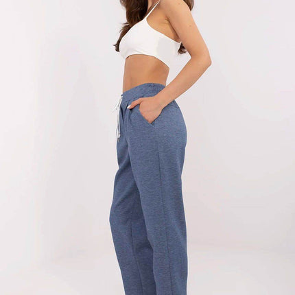 High-Waisted Straight-Leg Sweatpants – Minimalist Style with Tie Waist & Pockets - MimiStylez