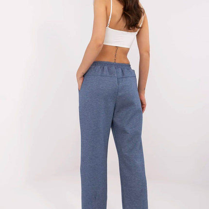 High-Waisted Straight-Leg Sweatpants – Minimalist Style with Tie Waist & Pockets - MimiStylez