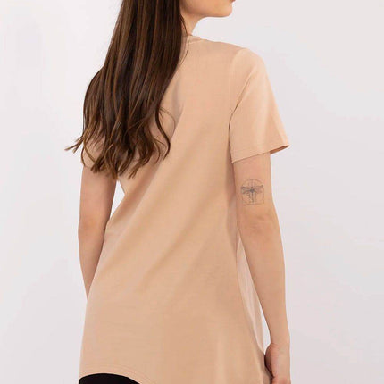 Cotton-Blend Blouse with Animal Print - MimiStylez