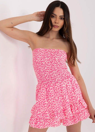 Women’s Casual Sleeveless Cotton Jumpsuit with Ruching & Ruffle Detail - MimiStylez