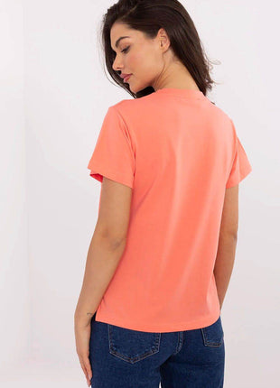 Everyday Stylish Cotton T-Shirt for Women Featuring Sparkling Butterfly Sequins - MimiStylez