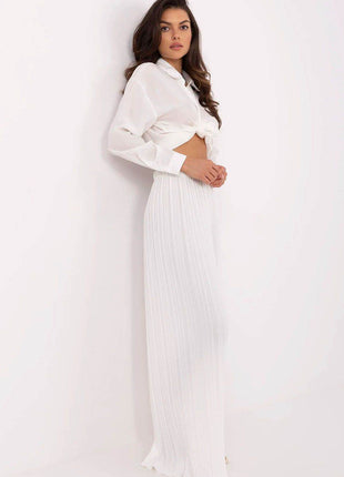 Minimalist Women’s Elastic High Waisted Trouser - MimiStylez