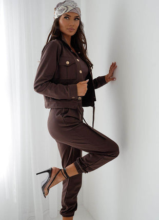 3-Piece Tracksuit Set – T-Shirt, Hoodie & Pants in 100% Cotton - MimiStylez