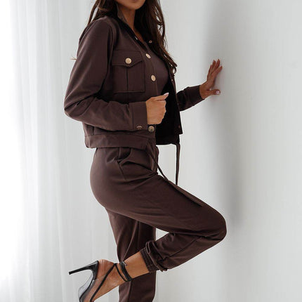 3-Piece Tracksuit Set – T-Shirt, Hoodie & Pants in 100% Cotton - MimiStylez