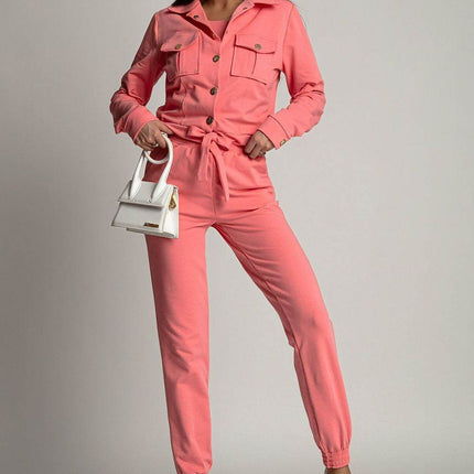3-Piece Tracksuit Set – T-Shirt, Hoodie & Pants in 100% Cotton - MimiStylez