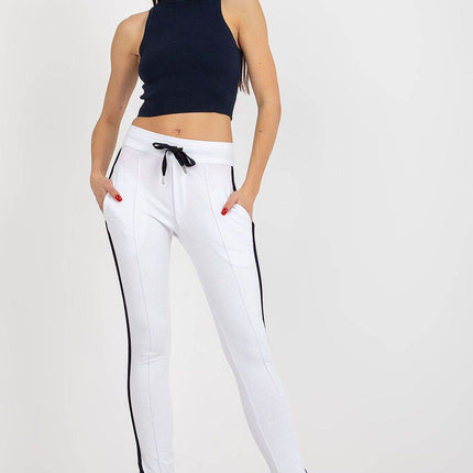 Women’s Casual-Sport Sweatpants with High Waist & Side Stripes - MimiStylez