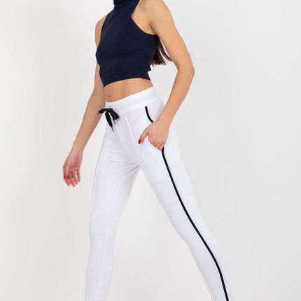 Women’s Casual-Sport Sweatpants with High Waist & Side Stripes - MimiStylez