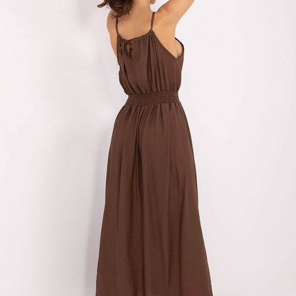 Maxi Wrap Summer Dress with Spaghetti Straps - MimiStylez