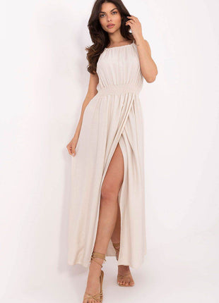 Maxi Wrap Summer Dress with Spaghetti Straps - MimiStylez