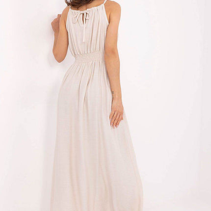 Maxi Wrap Summer Dress with Spaghetti Straps - MimiStylez