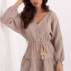 Beige / talla única