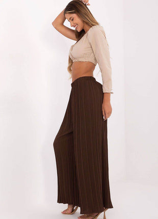 Minimalist Women’s Elastic High Waisted Trouser - MimiStylez