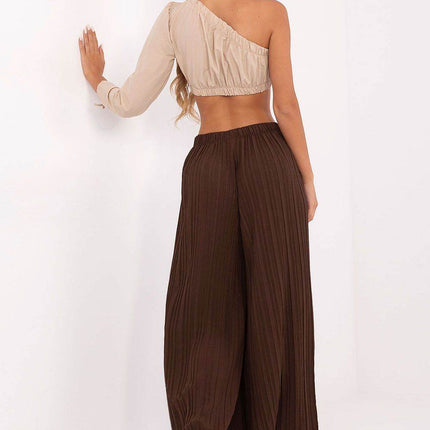 Minimalist Women’s Elastic High Waisted Trouser - MimiStylez