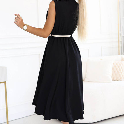 Elegant Midi Trench Coat in Trendy Dress - MimiStylez