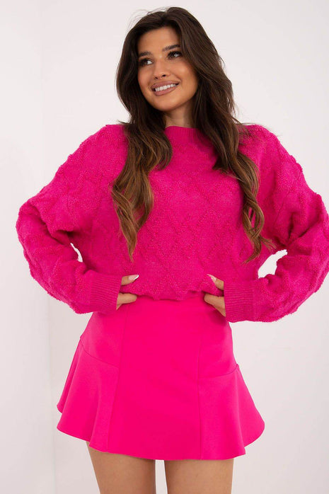 High-Waisted Flared Mini Skirt with Built-In Shorts – Cotton Blend, Hidden Back Zip - MimiStylez