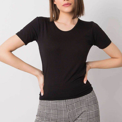 Stylish Short Sleeve Top with Eye-Catching Back Tie - MimiStylez