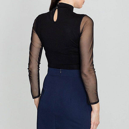 Asymmetric Pencil Skirt with Front Slit & Belted Waist - MimiStylez