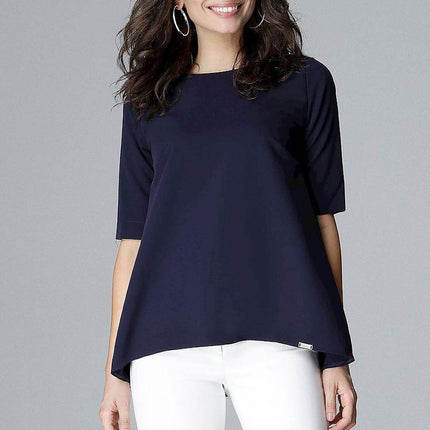 Elegant Loose-Fit Blouse – Flattering & Comfortable - MimiStylez