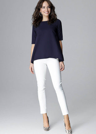 Elegant Loose-Fit Blouse – Flattering & Comfortable - MimiStylez