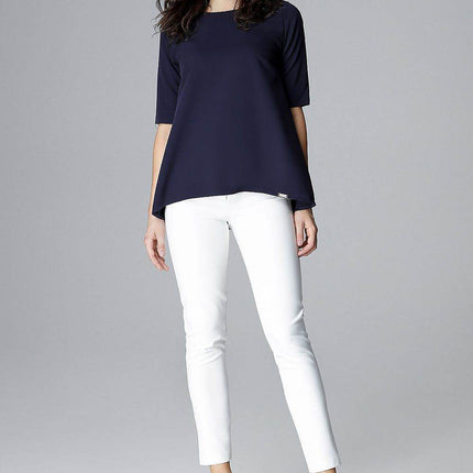 Elegant Loose-Fit Blouse – Flattering & Comfortable - MimiStylez