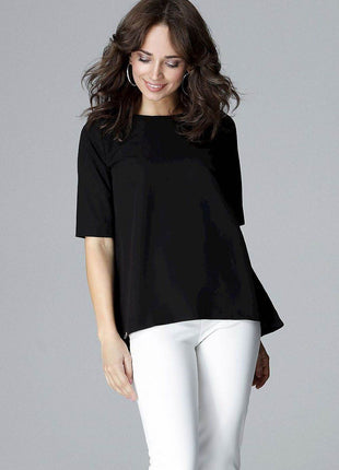 Elegant Loose-Fit Blouse – Flattering & Comfortable - MimiStylez