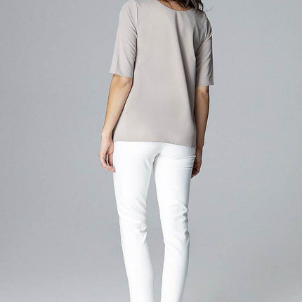 Elegant Loose-Fit Blouse – Flattering & Comfortable - MimiStylez