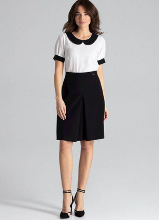 Elegant Blouse with Short Sleeves & Tailored Fit - MimiStylez