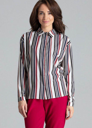Simple Long Sleeve Shirt with Button Fastening and Chest Pocket - MimiStylez