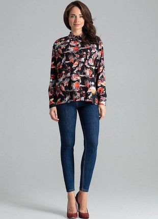 Simple Long Sleeve Shirt with Button Fastening and Chest Pocket - MimiStylez