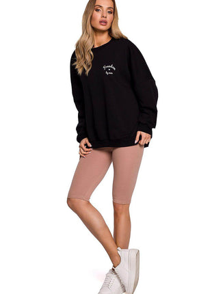 Soft Short Sports Cotton Leggings with Elastic Waist - MimiStylez