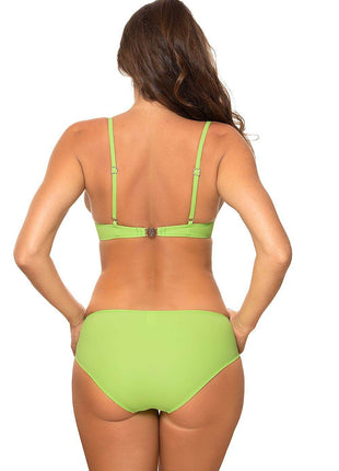 2-Piece Push-Up Bikini with Decorative Stitching – Italian Fabric - MimiStylez