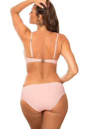 2-Piece Push-Up Bikini with Decorative Stitching – Italian Fabric - MimiStylez