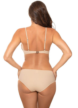 2-Piece Push-Up Bikini with Decorative Stitching – Italian Fabric - MimiStylez