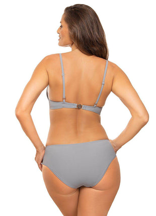 2-Piece Push-Up Bikini with Decorative Stitching – Italian Fabric - MimiStylez