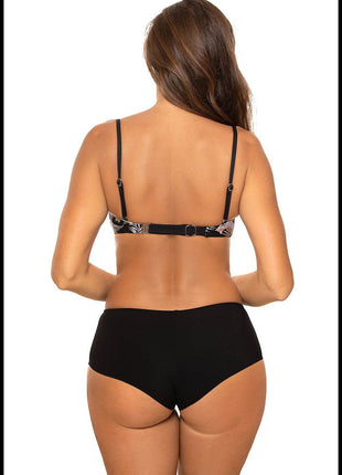 Perfect Fit 2-Piece Swimsuit with Push-Up & Heart-Shaped Neckline - MimiStylez