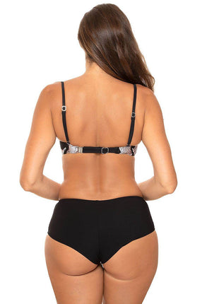 Perfect Fit 2-Piece Swimsuit with Push-Up & Heart-Shaped Neckline - MimiStylez