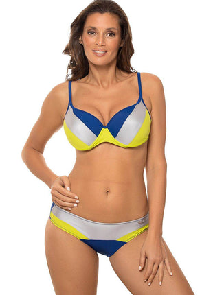 2-Piece Push-Up Swimsuit with Strapless Bra – Italian Fabric - MimiStylez