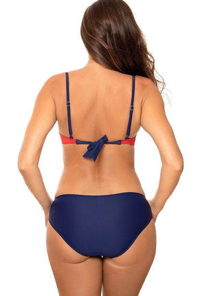 2-Piece Push-Up Swimsuit with Strapless Bra – Italian Fabric - MimiStylez